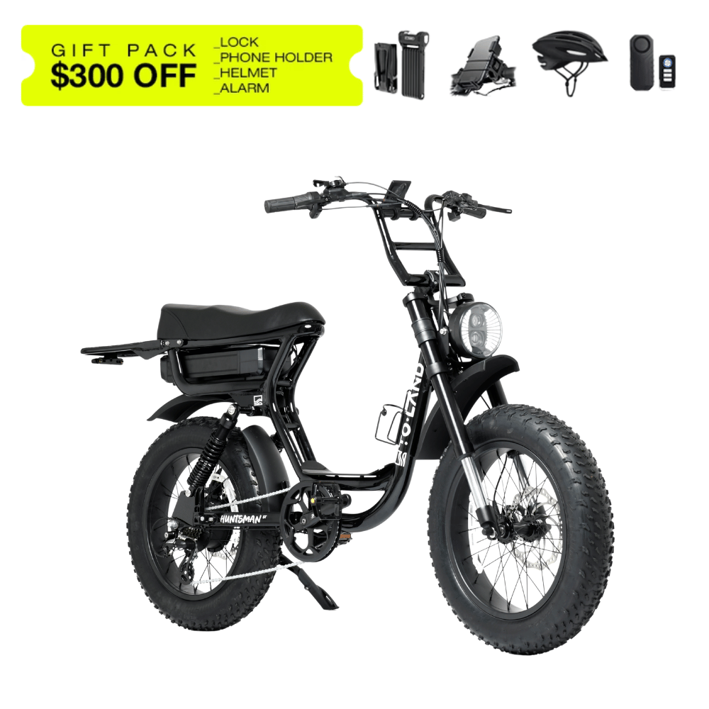 TOLAND HUNTSMAN ST E-BIKE, 500W, 52V 15AH 780WH BATTERY