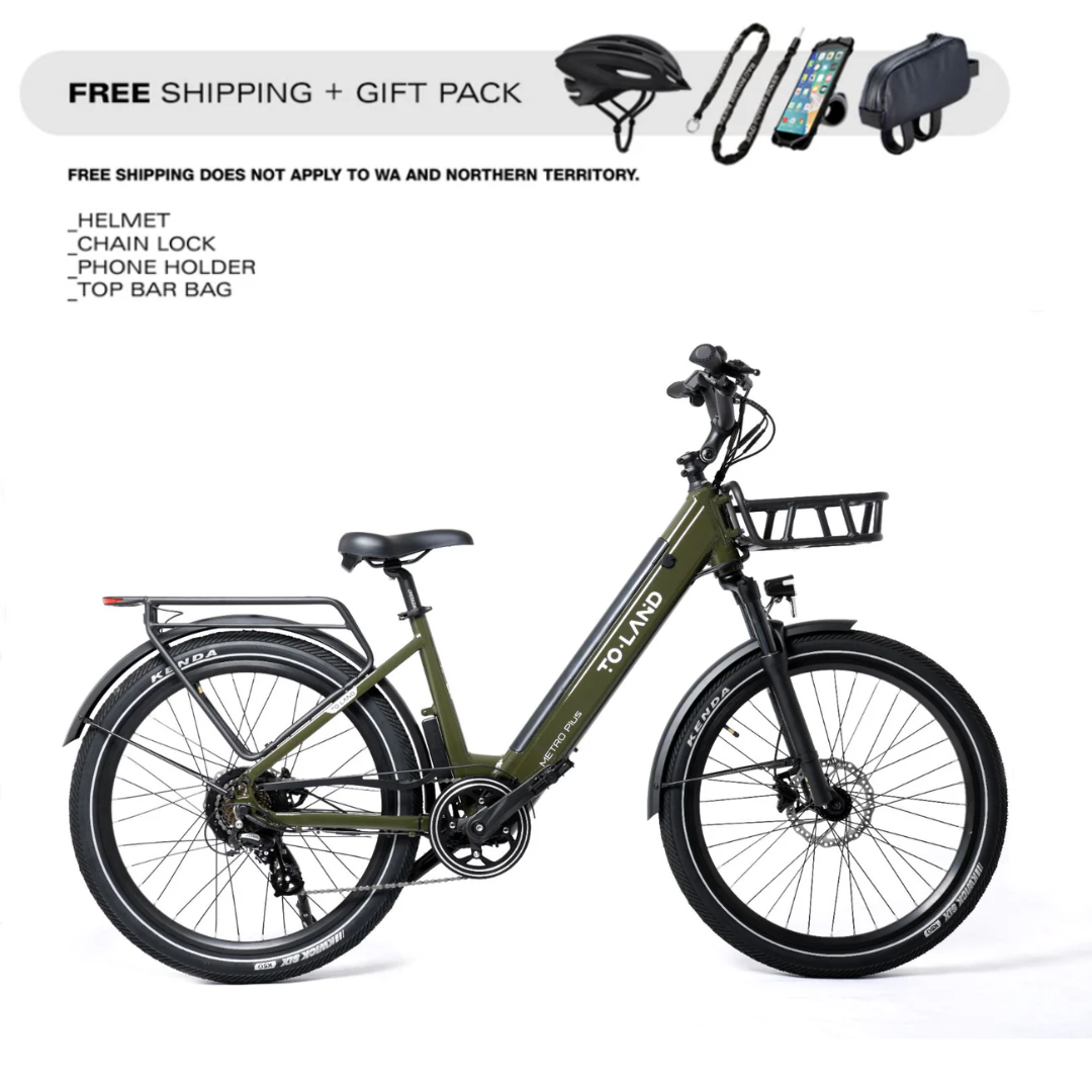 To Land Metro Plus E-bike, 500W, 48V 17.5AH 840WH Battery